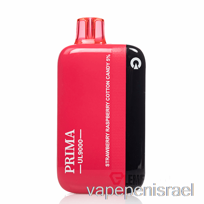 חד פעמי Vape Israel Prima Ul9000 צמר גפן מתוק פטל תות חד פעמי